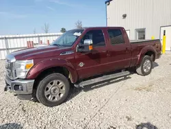 Salvage trucks for sale at Appleton, WI auction: 2012 Ford F250 Super Duty