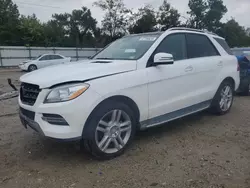 2015 Mercedes-Benz ML 350 4matic en venta en Hampton, VA