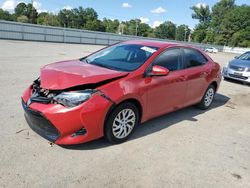 Toyota Corolla Vehiculos salvage en venta: 2018 Toyota Corolla L