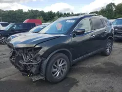 Salvage cars for sale at Exeter, RI auction: 2015 Nissan Rogue S