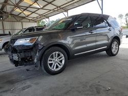 Salvage cars for sale at Cartersville, GA auction: 2016 Ford Explorer XLT