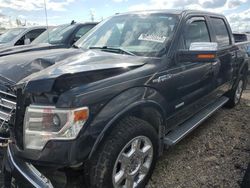 Salvage cars for sale at Elgin, IL auction: 2013 Ford F150 Supercrew