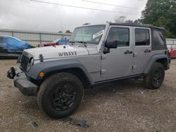 Salvage cars for sale at Chatham, VA auction: 2015 Jeep Wrangler Unlimited Sport