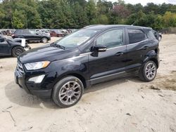 Salvage cars for sale at Seaford, DE auction: 2019 Ford Ecosport Titanium