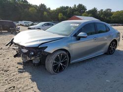 Salvage cars for sale at Mendon, MA auction: 2018 Toyota Camry L