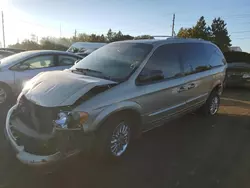 Salvage cars for sale from Copart Denver, CO: 2003 Chrysler Town & Country Limited