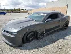 Chevrolet salvage cars for sale: 2015 Chevrolet Camaro LS