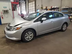 Salvage cars for sale at Blaine, MN auction: 2012 Honda Civic LX