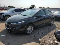 Salvage cars for sale at Franklin, WI auction: 2018 Chevrolet Cruze LT