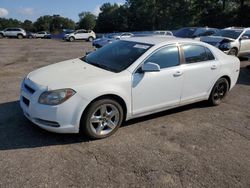 Chevrolet salvage cars for sale: 2010 Chevrolet Malibu 1LT