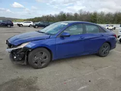 Salvage cars for sale at Brookhaven, NY auction: 2021 Hyundai Elantra SEL