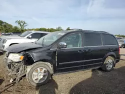 Salvage cars for sale at Des Moines, IA auction: 2010 Chrysler Town & Country Touring