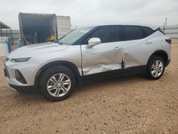 Salvage cars for sale at Andrews, TX auction: 2020 Chevrolet Blazer 1LT