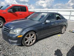 Mercedes-Benz salvage cars for sale: 2014 Mercedes-Benz C 250