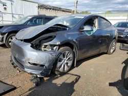 Salvage cars for sale at New Britain, CT auction: 2023 Tesla Model Y