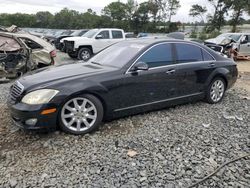 Salvage cars for sale at Byron, GA auction: 2007 Mercedes-Benz S 550 4matic