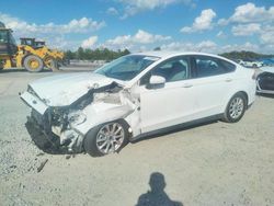 Salvage cars for sale at Lumberton, NC auction: 2015 Ford Fusion S