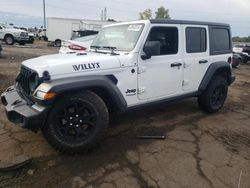 Salvage vehicles for parts for sale at auction: 2020 Jeep Wrangler Unlimited Sport