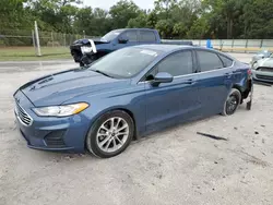 Salvage cars for sale from Copart Fort Pierce, FL: 2019 Ford Fusion SE