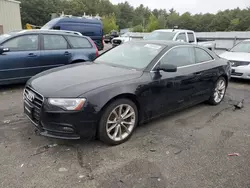 Flood-damaged cars for sale at auction: 2013 Audi A5 Premium Plus