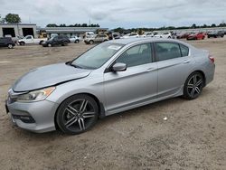 Honda salvage cars for sale: 2017 Honda Accord Sport