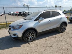 Salvage cars for sale at Houston, TX auction: 2018 Buick Encore Sport Touring