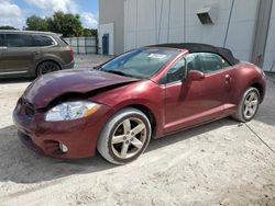 Salvage cars for sale at Apopka, FL auction: 2007 Mitsubishi Eclipse Spyder GT