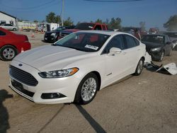 Salvage cars for sale from Copart Pekin, IL: 2015 Ford Fusion SE Hybrid