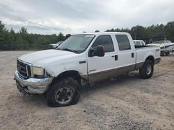 Salvage trucks for sale at Gaston, SC auction: 2004 Ford F250 Super Duty