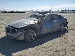 Salvage cars for sale at Sacramento, CA auction: 2012 BMW 550 I