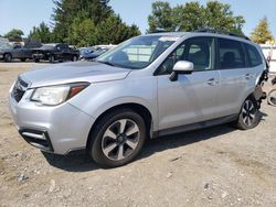 Subaru salvage cars for sale: 2018 Subaru Forester 2.5I Premium