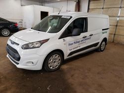 Salvage trucks for sale at Ham Lake, MN auction: 2014 Ford Transit Connect XLT