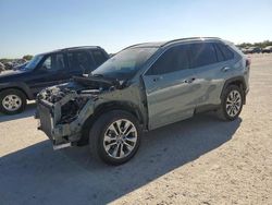 Salvage cars for sale at San Antonio, TX auction: 2022 Toyota Rav4 XLE Premium