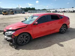 Salvage cars for sale at Harleyville, SC auction: 2019 Honda Civic Sport