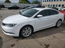 Salvage cars for sale at Littleton, CO auction: 2015 Chrysler 200 Limited