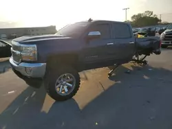 Salvage cars for sale at Wilmer, TX auction: 2017 Chevrolet Silverado K1500 LT