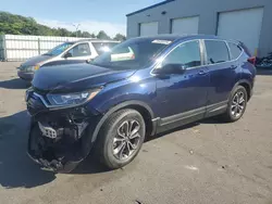 Salvage cars for sale at Assonet, MA auction: 2020 Honda CR-V EX