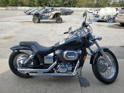 Salvage motorcycles for sale at Ellwood City, PA auction: 2003 Honda VT750 DCB