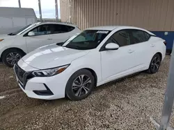 Salvage cars for sale at Kansas City, KS auction: 2022 Nissan Sentra SV