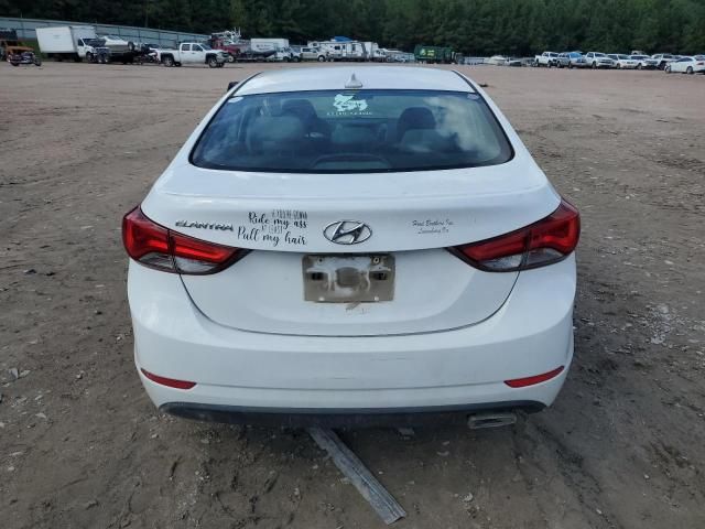 2016 Hyundai Elantra SE