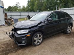 Salvage cars for sale from Copart Lyman, ME: 2015 Audi Q3 Prestige