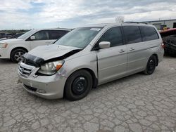 Honda salvage cars for sale: 2007 Honda Odyssey Touring