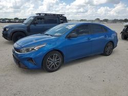 Salvage cars for sale at San Antonio, TX auction: 2023 KIA Forte GT Line