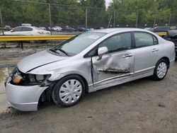 Salvage cars for sale at Waldorf, MD auction: 2006 Honda Civic LX