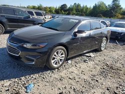 Chevrolet salvage cars for sale: 2018 Chevrolet Malibu LT