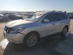 Nissan salvage cars for sale: 2015 Nissan Pathfinder S