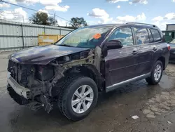 Toyota salvage cars for sale: 2012 Toyota Highlander Base