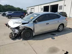 Salvage cars for sale at Gaston, SC auction: 2015 Nissan Sentra S