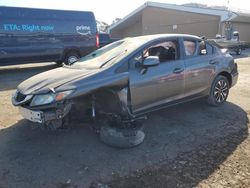 Salvage cars for sale at Hayward, CA auction: 2013 Honda Civic EX