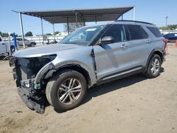 Salvage cars for sale at San Diego, CA auction: 2023 Ford Explorer XLT